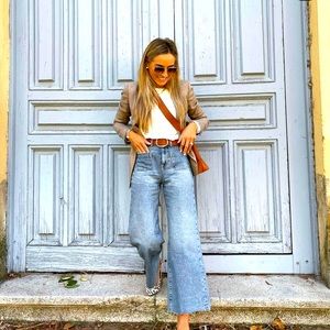 NWOT Zara Denim Culottes